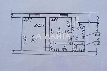 2-rooms apartment apartment by the address st. Pirogovskaya (area 50 m²) - Atlanta.ua - photo 16