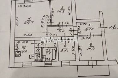 Многокомнатная квартира по адресу Воронцовский пер. (площадь 94 м²) - Atlanta.ua - фото 22