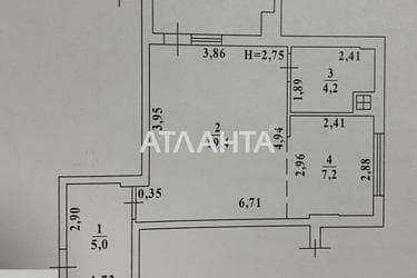 1-room apartment apartment by the address st. Raduzhnyy m n (area 40 m²) - Atlanta.ua - photo 15