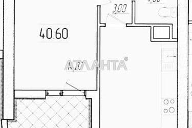 1-комнатная квартира по адресу ул. Краснова (площадь 40,6 м²) - Atlanta.ua - фото 6