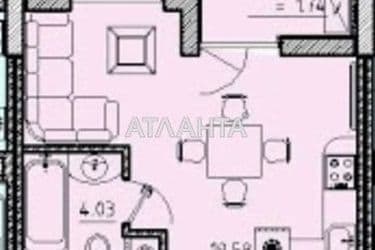 1-кімнатна квартира за адресою вул. Неделіна (площа 27 м²) - Atlanta.ua - фото 11