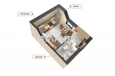 1-room apartment apartment by the address st. Spreysa (area 16 m²) - Atlanta.ua - photo 9