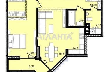 2-rooms apartment apartment by the address st. Franko Ivana (area 66,6 m²) - Atlanta.ua - photo 7