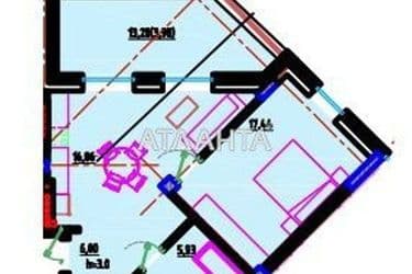 1-кімнатна квартира за адресою Фонтанська дор. (площа 61,5 м²) - Atlanta.ua - фото 14