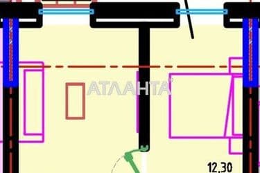1-кімнатна квартира за адресою Фонтанська дор. (площа 41,5 м²) - Atlanta.ua - фото 12