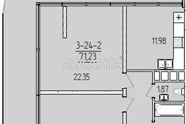 2-комнатная квартира по адресу ул. Краснова (площадь 70,1 м²) - Atlanta.ua - фото 10
