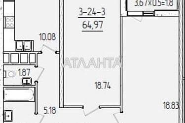 2-rooms apartment apartment by the address st. Krasnova (area 65,0 m²) - Atlanta.ua - photo 10
