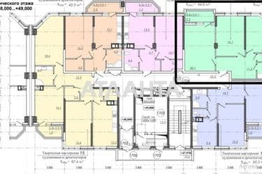 2-rooms apartment apartment by the address st. Ovidiopolskaya dor (area 69 m²) - Atlanta.ua - photo 17