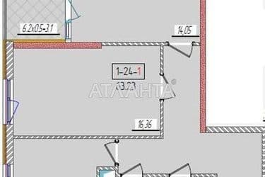 2-комнатная квартира по адресу ул. Краснова (площадь 63,2 м²) - Atlanta.ua - фото 8