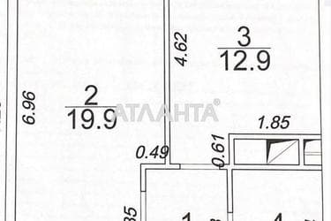 1-room apartment apartment by the address st. Sakharova (area 41 m²) - Atlanta.ua - photo 12