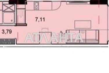 1-кімнатна квартира за адресою вул. Гагарінське плато (площа 26 м²) - Atlanta.ua - фото 8