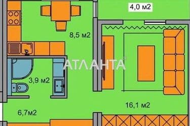1-кімнатна квартира за адресою вул. Масив №10 (площа 37 м²) - Atlanta.ua - фото 21