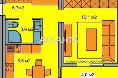 1-кімнатна квартира за адресою вул. Масив №10 (площа 37 м²) - Atlanta.ua - фото 22