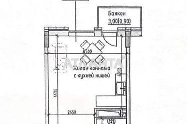 1-кімнатна квартира за адресою вул. Радісна (площа 30 м²) - Atlanta.ua - фото 8