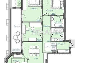 3-кімнатна квартира за адресою Фонтанська дор. (площа 200,3 м²) - Atlanta.ua - фото 11