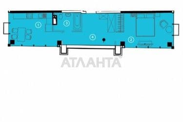 1-room apartment apartment by the address st. Druzhby narodov (area 52,8 m²) - Atlanta.ua - photo 14