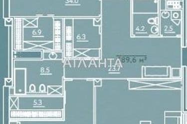 2-rooms apartment apartment by the address st. Frantsuzskiy bul Proletarskiy bul (area 1892,2 m²) - Atlanta.ua - photo 7