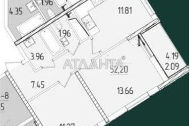 2-кімнатна квартира за адресою вул. Краснова (площа 60,1 м²) - Atlanta.ua - фото 11