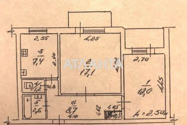 2-кімнатна квартира за адресою вул. Посмітного (площа 52,8 м²) - Atlanta.ua - фото 28