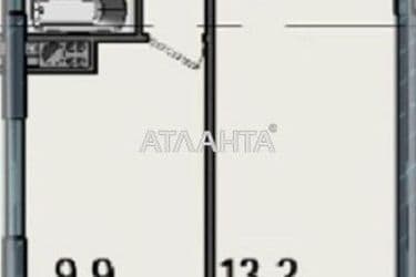 1-room apartment apartment by the address st. Tulskaya (area 35,5 m²) - Atlanta.ua - photo 7