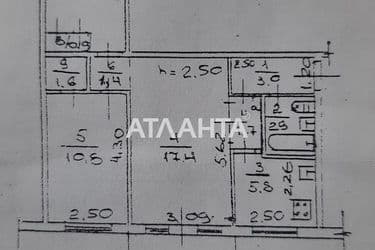 3-комнатная квартира по адресу Адмиральский пр. (площадь 59,5 м²) - Atlanta.ua - фото 14