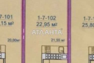 1-кімнатна квартира за адресою вул. Чорноморського Козацтва (площа 23 м²) - Atlanta.ua - фото 7