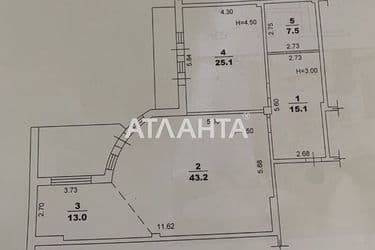 3-комнатная квартира по адресу Люстдорфская дор. (площадь 113 м²) - Atlanta.ua - фото 5