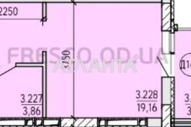 1-кімнатна квартира за адресою вул. Профспілкова (площа 29 м²) - Atlanta.ua - фото 21