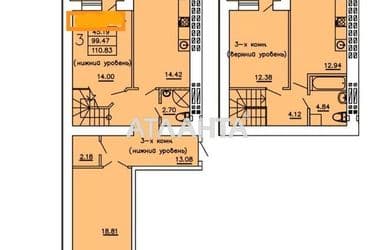 2-rooms apartment apartment by the address st. Dnepropetr dor Semena Paliya (area 111 m²) - Atlanta.ua - photo 8