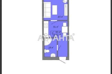 1-room apartment apartment by the address st. Nebesnoy Sotni pr Zhukova marsh pr Leninskoy iskry pr (area 24,2 m²) - Atlanta.ua - photo 30