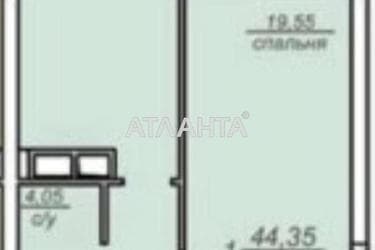 1-room apartment apartment by the address st. Frantsuzskiy bul Proletarskiy bul (area 44,4 m²) - Atlanta.ua - photo 10