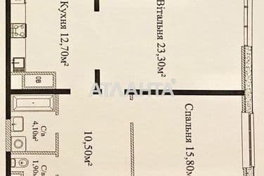 2-кімнатна квартира за адресою вул. Гагарінське плато (площа 68 м²) - Atlanta.ua - фото 10