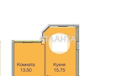 1-комнатная квартира по адресу ул. Паустовского (площадь 41,2 м²) - Atlanta.ua - фото 10