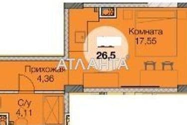 1-room apartment apartment by the address st. Paustovskogo (area 27 m²) - Atlanta.ua - photo 19