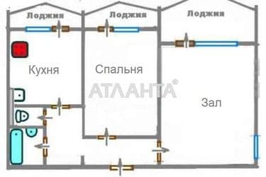 2-rooms apartment apartment by the address st. Dobrovolskogo pr (area 56 m²) - Atlanta.ua - photo 27