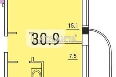 1-room apartment apartment by the address st. Lvovskaya (area 31 m²) - Atlanta.ua - photo 14