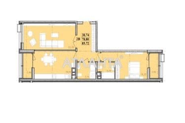 2-rooms apartment apartment by the address st. Franko Ivana (area 85,7 m²) - Atlanta.ua - photo 12