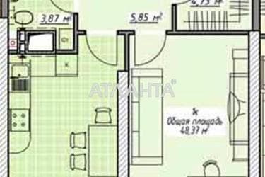 1-room apartment apartment by the address st. Kurortnyy per (area 48,3 m²) - Atlanta.ua - photo 44