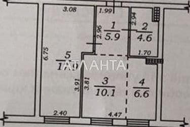 2-кімнатна квартира за адресою вул. Штильова (площа 45,1 м²) - Atlanta.ua - фото 15