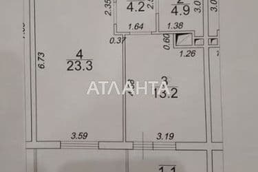 1-комнатная квартира по адресу ул. Сахарова (площадь 46,7 м²) - Atlanta.ua - фото 5