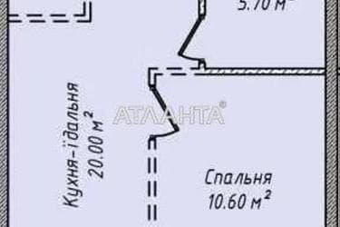 1-room apartment apartment by the address st. Mikhaylovskaya Industrialnaya (area 44 m²) - Atlanta.ua - photo 7