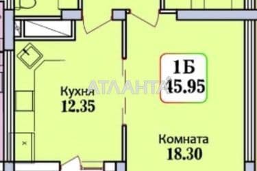 1-кімнатна квартира за адресою вул. Героїв Крут (площа 46 м²) - Atlanta.ua - фото 4