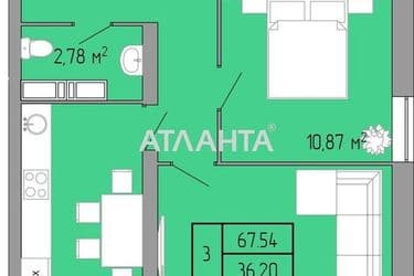 3-кімнатна квартира за адресою вул. Пішонівська (площа 67,3 м²) - Atlanta.ua - фото 23