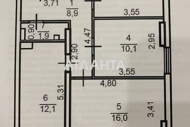 3-кімнатна квартира за адресою вул. Пішонівська (площа 67,3 м²) - Atlanta.ua - фото 22