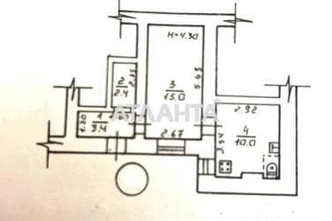 1-room apartment apartment by the address st. Tiraspolskaya 1905 goda ul (area 37 m²) - Atlanta.ua - photo 19