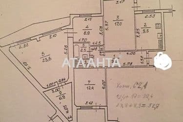 Багатокімнатна квартира за адресою вул. Балківська (площа 99 м²) - Atlanta.ua - фото 15