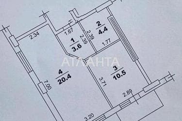 2-кімнатна квартира за адресою Люстдорфська дор. (площа 40 м²) - Atlanta.ua - фото 12