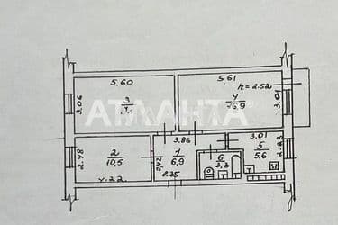 3-кімнатна квартира за адресою вул. Сонячна (площа 125 м²) - Atlanta.ua - фото 12