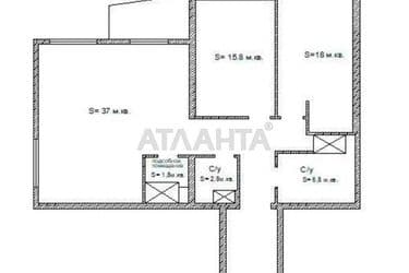 2-кімнатна квартира за адресою Гагаріна пр. (площа 103 м²) - Atlanta.ua - фото 22