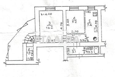 2-комнатная квартира по адресу ул. Канатная (площадь 47,6 м²) - Atlanta.ua - фото 25